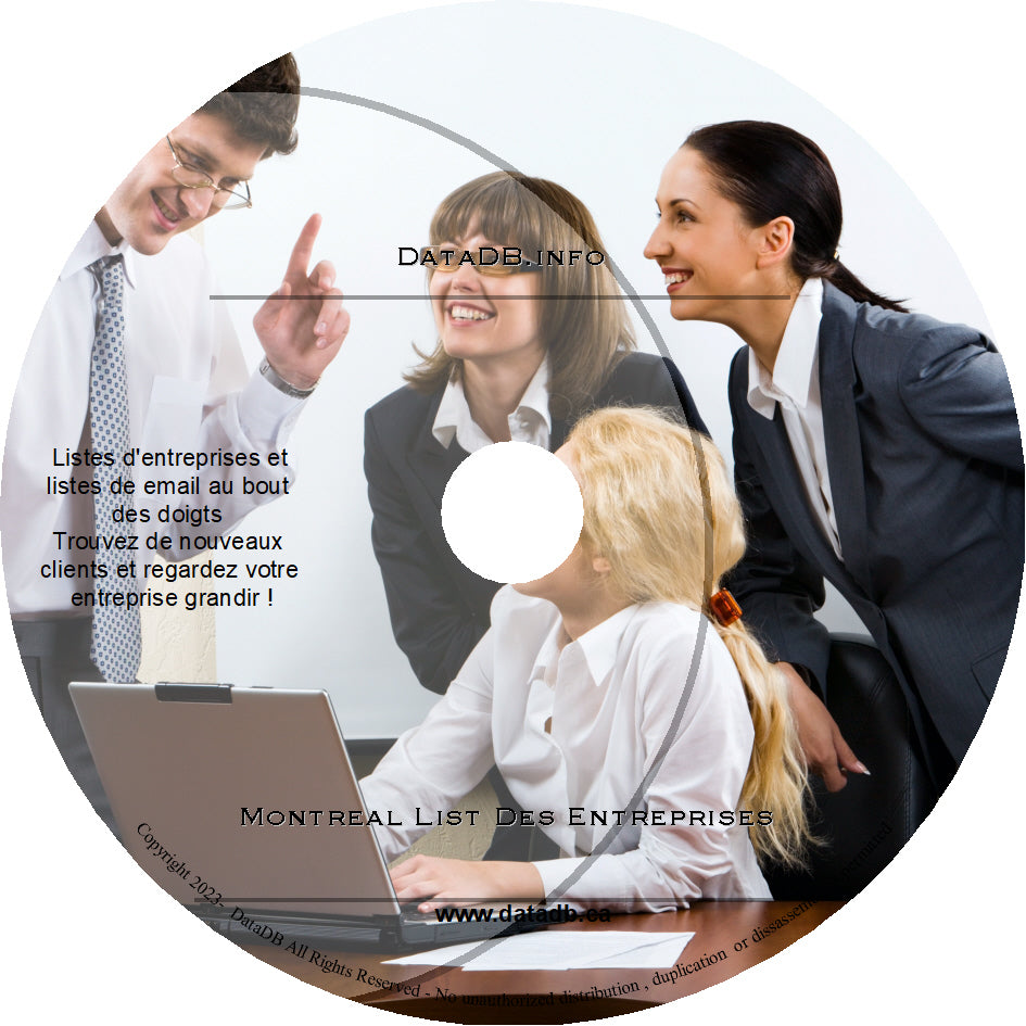 MONTREAL, QC Business List Database | Contains 125,000 business lists and 35,000 email lists